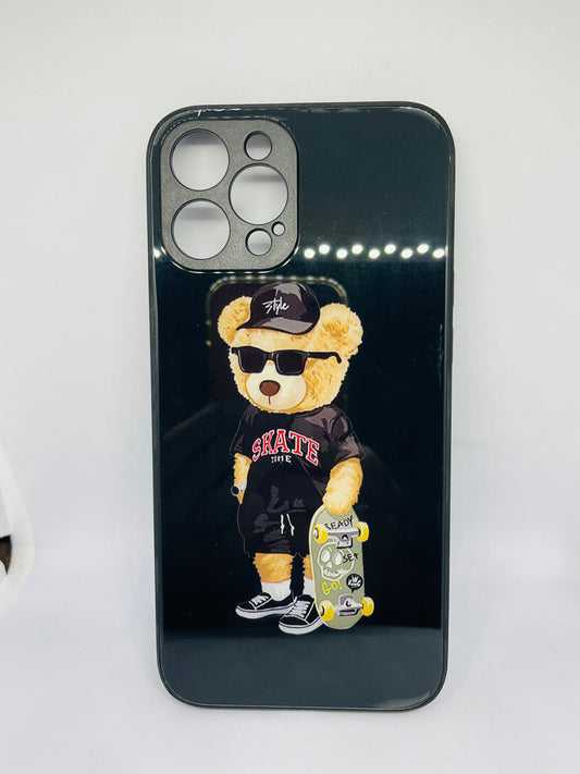 Double Trouble Teddy Skating Phone Case